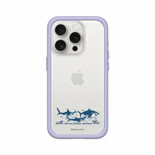 【RHINOSHIELD 犀牛盾】iPhone 15/Plus/15 Pro/Max Mod NX邊框背蓋手機殼/海底總動員-吃素的鯊魚(迪士尼)