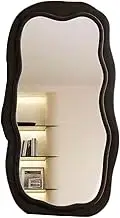 Full Length Mirror160x60cm,Special-Shaped Full-Length Floor Mirror Aluminium Alloy Frame Tempered Glass,for Bedroom Living Room Cloakroom(Color1,50x160cm)