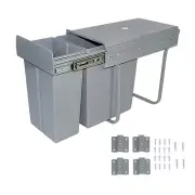 Pull Out Trash Can under Cabinet under Sink Double Sliding Trash Can Kitchen ...