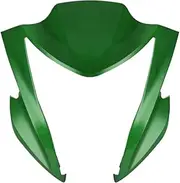 Cowls Board Headlight Fairing Cover Windshield Plastic Headlight Protector Fairing Windshield Fit For ER6N 2012-2016 Motorbike Cowls(Green)