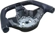 Carbon Fiber Steering Wheel Racing Style Car Steering Wheel Compatible With Tesla Model 3 Y 2017-2020