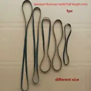 rubber Flat belt for cassette deck audio tape record player turntable Vinyl