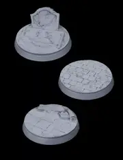 Greenstrawberry Wargaming - Resin Zombie Graveyard Bases 40mm (3pcs)