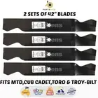 4 X Blades for 42" Cub Cadet MTD Ride on Mowers 942-04308 742 0647