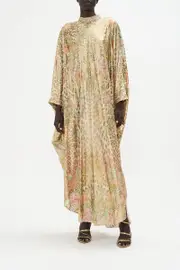 HIGH COLLAR KAFTAN WITH TIE QUEEN ATLANTIS