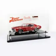 The Fast And The Furious Dom’s Chevelle 1:18 Display Case *Car Not Included