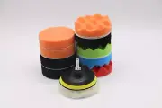 Universal 3" Automotive Sponge Buffing Polishing Pad Set 12 Pieces Set