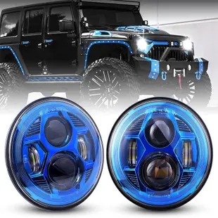 JEEP WRANGLER LAND ROVER SUZUKI 1 xLada Niva Urban 7 英寸 Led