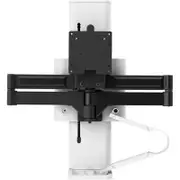 Ergotron 45-630-216 TRACE Single Monitor Panel Clamp Bright White