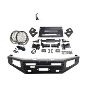4X4FORCE Ultimate Guard No Loop Bullbar Lights for Nissan Navara D40 Spain 11-On