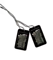 Kurt Cobain - Dogtags (Teen Spirit) - NECA