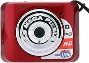 X3 Portable Ultra HD High Denifition Digital Camera DV Support 32GB TF Card with Mic Red One Size