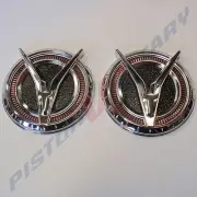 RX2 PILLAR BADGES x2 ANTELOPE , New for RX-2 Mazda Rotary 12A 13B CAPELLA C 616
