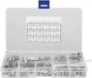 140pcs Stainless Steel Wire Thread Insert Assortment Set High Strength Repair Tool Metric/Screw M3-M12 10-24UNC Conversion Kit