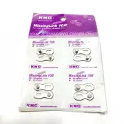 (4) KMC Missing Link, Chain Master Link 10R 10 Speed Chains CL559R