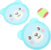 CIYODO 1 Set Sticky Ball Sucker Ball Throwing Outdoor Sticky Catch Game for PVC Blue