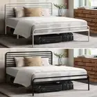 Oikiture Metal Bed Frame Queen Double King Single Bed Base Beds Platform