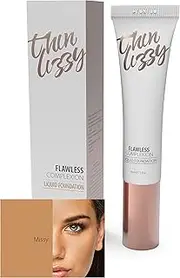 Thin Lizzy Flawless Complexion Natural Liquid Foundation, Full Coverage, Natural & Flawless Finish, Missy