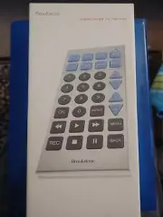 Brookstone Super Sized TV Remote Control W Instruction Book Glow in the Dark NEW