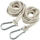 13 ft. Tree Swing Hanging Straps Hammock Rope with Carabiner Hooks for Camping