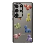 Galaxy S24 Ultra Impact Case metal guardian dinosaur