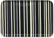 Tatsu Craft SR Luncheon Tray, M, Torino, Striped, Carbon, Black, Dishwasher Safe, Microwave Safe, Obon Style, Stylish, Plastic, Large, Small, Large, Deep, Square, Rectangle, Western, Japanese, Tray,