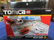 Tomica 97 Toyota Probox 1 Mitsubishi Aero Queen Bus Play Mat HyperCity Gift Set