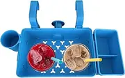 lyanny Poolside Storage Basket,Poolside Cup Holder | Ventilated Container Rust-Proof Shelf for Boat Porch Balcony Garage Kids Play Area Outdoor Entertaining RV Beach Toys