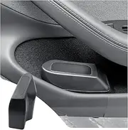 LUWU Car Trash Can Compatible with 2018-2025 Tesla Model3 & ModelY Interior Accessories with Lid Portable Mini Trash Bin Leak-proof (Right)