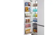 Elite Larder Open Out Tandem Pantry - 450mm Cabinet - 1650mm-1950mm Adjustable Height