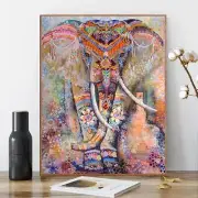 Elephant Paint by Numbers Kits for Adults Elephant Paint by Numbers Animals E...