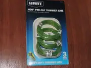 HART Pre-Cut Trimmer Line .080-inch 3 Pack For Bump-Feed String Trimmer HAC1PCL