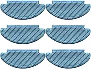 6Pcs Microfiber Mop Cloths，Compatible for Ecovacs Compatible for Deebot N8 N8 Pro N8 Pro Plus Vacuum Cleaner Replacement Parts Accessories