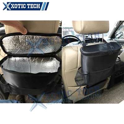 Car Rear Seat Back Multi Hanging Nets Mesh Pocket Storage Bag Organizer Holder (for: Audi)