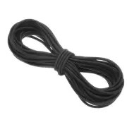 Elastic Cord Heavy Stretch String Rope 5/32" 11 Yards Black