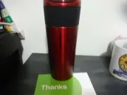 Starbucks Christmas 2021 16oz Red Cold Brew Coffee Tumbler, NEW