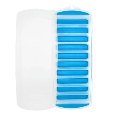 Reusable Water Bottel Ice Cube Stick Tray Easy Release Pop Ice Cubes