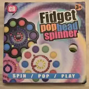 FIDGET POP BEAD SPINNER SIMPLE DIMPLE PUSH IT SENSORY TOY AUTISM STRESS RELIEF