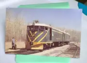 WAUGH MANITOBA Greater Winnipeg Water District Railway Mack Rail Car 31 Postcard