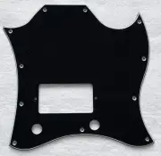 For Gibson SG Standard Single Humbucker Guitar Pickguard 3 Ply Black