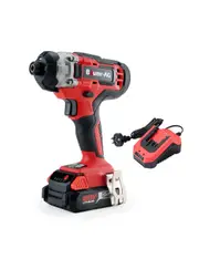 BAUMR-AG 20V Cordless Impact Driver Lithium Screwdriver Kit w/ Battery Charger