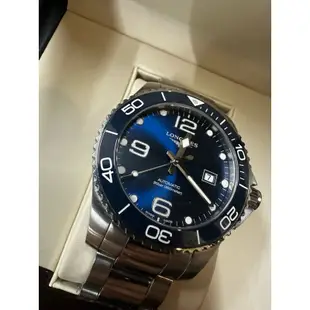 浪琴 LONGINES 深海征服者 浪鬼 機械錶 陶瓷圈 41mm