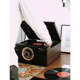 朝暮里 Victrola 美國復古黑膠唱片機家用電唱機收音機六合一藍牙CD卡帶