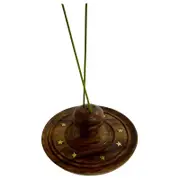 Wooden Incense Holder - Large Wooden Rounds - Incense Sticks Ash Catcher