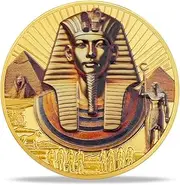Pharaoh Eye of Horus Religious Coin Inspirational Egyptian Symbol Medallion Faith-Based Gifts for Spiritual Encouragement for Men & Women
