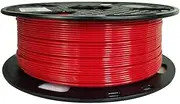 Easy Print Red PETG Filament 1.75mm 1KG 3D Printer Filament 2.2lbs Spool 3D Printing Materials CC3D Fit Most FDM Printer (Red)