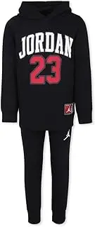 [Jordan] Childrens Jersey Tracksuit Black Code 85C651-023 Black/Red/White 4-5 Years, black/red/white, 4-5 Years