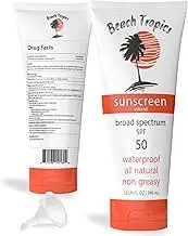 Hidden Alcohol Flask - XL 10oz Sunscreen Flask Lets You Sneak Booze Anywhere FREE Funnel Included by Classy Wino - Set of 2