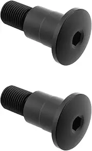 eMagTech 2pcs CNC Motorcycle Handlebar Bar End Mirror Adapter Aluminum Alloy Adapter Compatible with Yamaha MT125 MT07 MT09 MT10 XSR700 XSR900