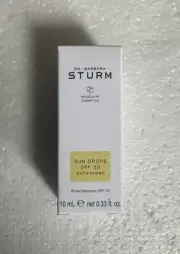 Dr. Barbara Sturm sun Drops 10 ml./ 0.33 oz. Travel Size New Sealed Box